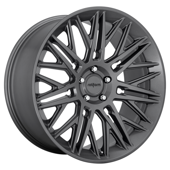 22X10 Rotiform JDR Matte Anthracite 6x135 R163220089+30