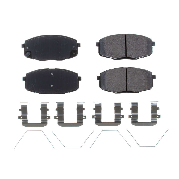PowerStop Z17 Evolution Ceramic Brake Pads With Hardware