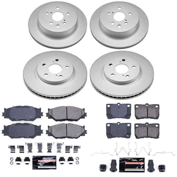 Z23 Daily Driver Premium Carbon-Fiber Ceramic Brake Pad and Fully Coated Rotor K