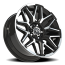 20X9 Vision 305 Rekluse Gloss Black Machined Face and Lip 5x139.7 5x5.5 ET12 CB1
