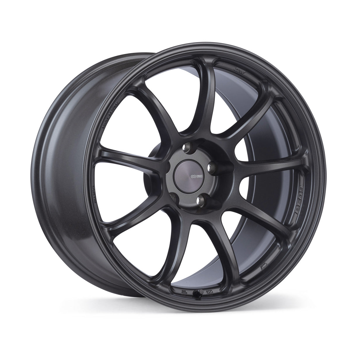 18x9.5 Enkei PF09 Matte Gunmetal 5x114.3 ET40 wheel/rim