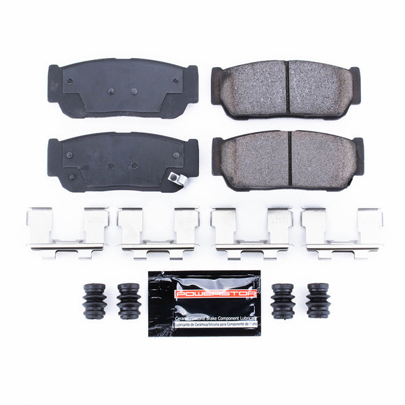 PowerStop Z23 Evolution Sport Carbon-Fiber Brake Pads With Hardware