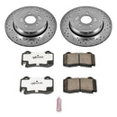 PowerStop Z26 Street Performance Ceramic Brake Pad and Drilled & Slotted Rotor K