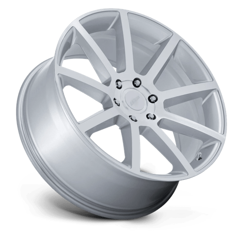 20x9.5 Petrol PE007 P6E Gloss Silver Machined Face 6x139.7 ET25 CB106.1 Wheel