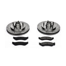 PowerStop Z23 Daily Driver Carbon-Fiber Ceramic Brake Pad and Drilled & Slotted