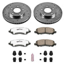 PowerStop Z26 Street Performance Ceramic Brake Pad and Drilled & Slotted Rotor K