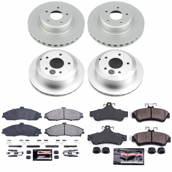 Z23 Daily Driver Premium Carbon-Fiber Ceramic Brake Pad and Fully Coated Rotor K