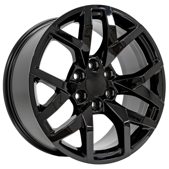20" Replica CV66 fits Chevrolet Suburban 1500 20x9 Gloss Black