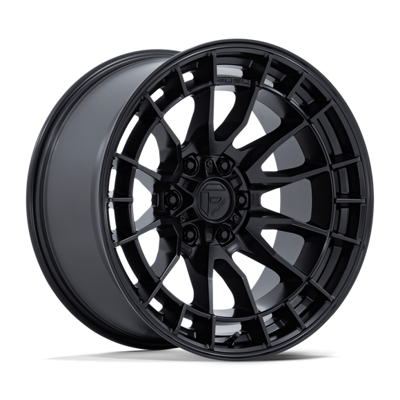 17x9 Fuel Off-Road FC888 Revolt Matte Black 6x135 ET1 CB87.1 Wheel Rim
