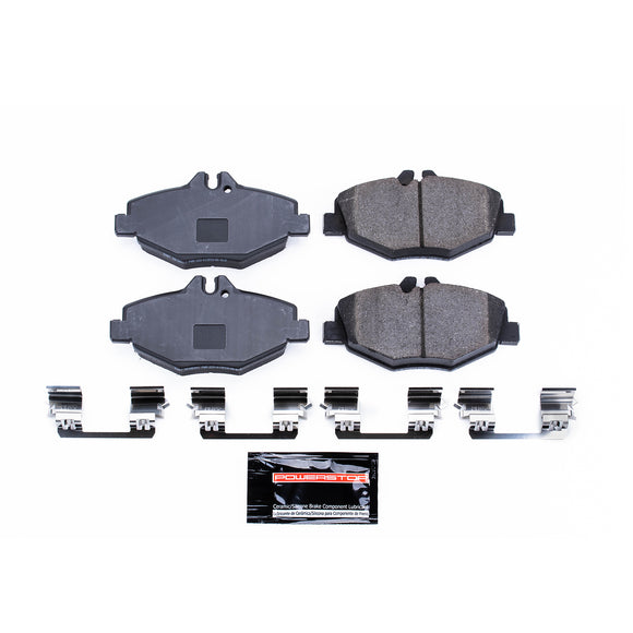 PowerStop Z23 Evolution Sport Carbon-Fiber Brake Pads With Hardware