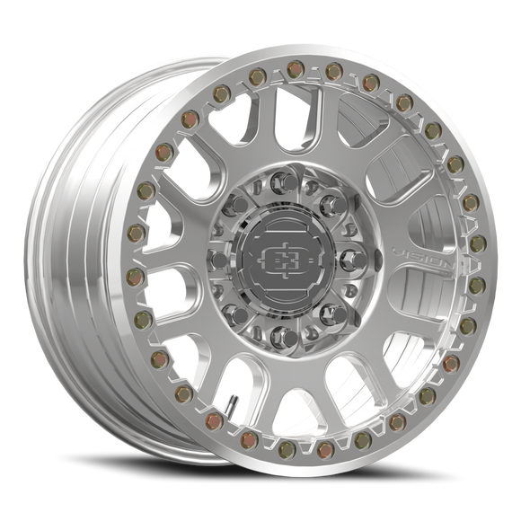 17X9 Vision 111 Nemesis Polished Wheel 8x165.1 8x6.5 ET26 CB130.8