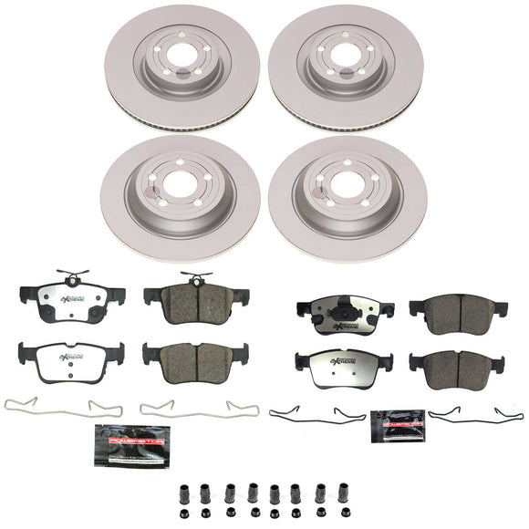 Z36 Truck & Tow Premium Carbon-Fiber Ceramic Brake Pad and Fully Coated Rotor Ki