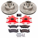 PowerStop Z23 Daily Driver Carbon-Fiber Ceramic Pads Drilled & Slotted Rotor & C