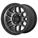 17X9 KMC KM544 MESA Satin Black With Gray Tint 6X114.3 ET18 wheel/rim