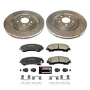 PowerStop Z23 Daily Driver Carbon-Fiber Ceramic Brake Pad and Drilled & Slotted