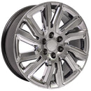 22" Replica Wheel CV39 Fits GMC Sierra Rim 22x9 Hyper Wheel