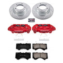 PowerStop Z23 Daily Driver Carbon-Fiber Ceramic Pads Drilled & Slotted Rotor & C