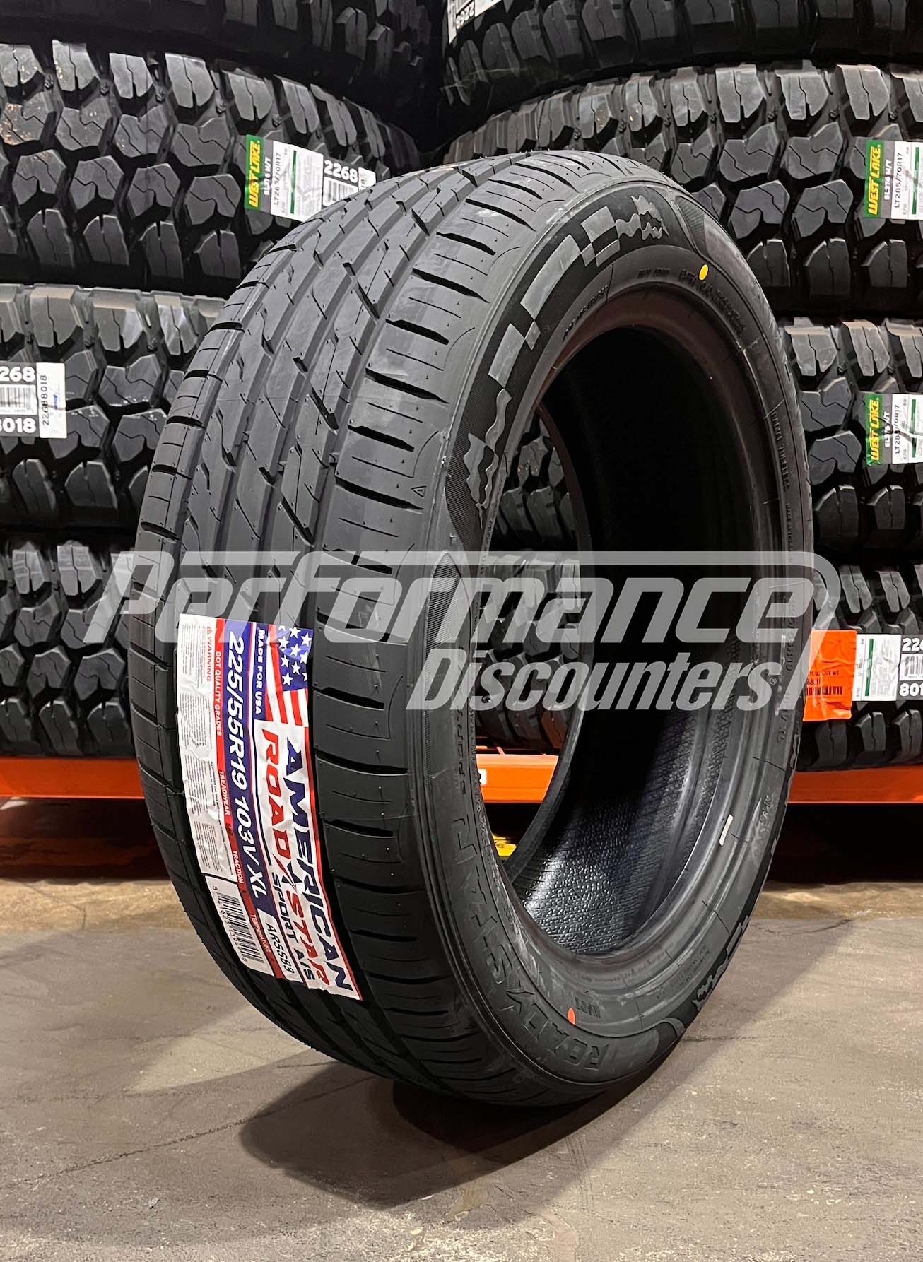 American Roadstar Sport AS Tire(s) 225/55R19 103V XL BSW 225 55 19 2255519