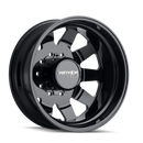 22x8.25 Mayhem 8181 Challenger Dually Gloss Black 10x225 ET169 CB170.1 Wheel Rim