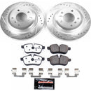 PowerStop Z26 Street Performance Ceramic Brake Pad and Drilled & Slotted Rotor K