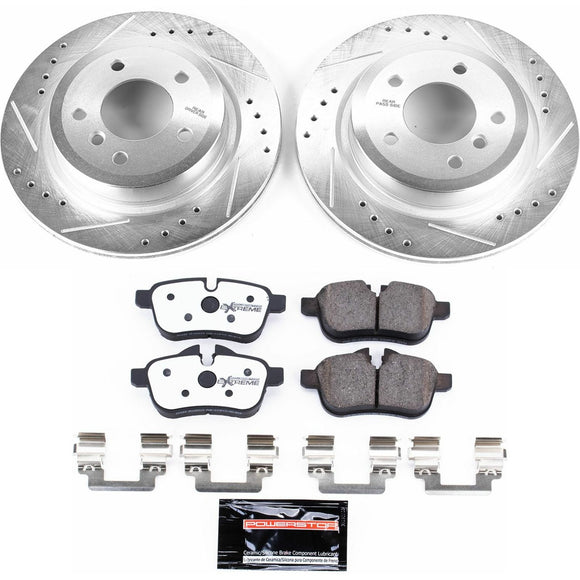 PowerStop Z26 Street Performance Ceramic Brake Pad and Drilled & Slotted Rotor K