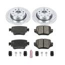 PowerStop Z23 Daily Driver Carbon-Fiber Ceramic Brake Pad and Drilled & Slotted