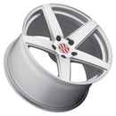 19x11 Victor Baden Silver Wheel/Rim 5X130 19-11 5-130 ET55-5