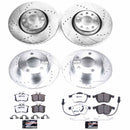 PowerStop Z26 Street Performance Ceramic Brake Pad and Drilled & Slotted Rotor K