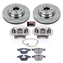PowerStop OE Stock Replacement Low-Dust Ceramic Brake Pad, Rotor and Caliper Kit