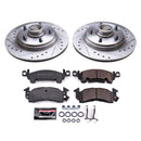 PowerStop Z23 Daily Driver Carbon-Fiber Ceramic Brake Pad and Drilled & Slotted