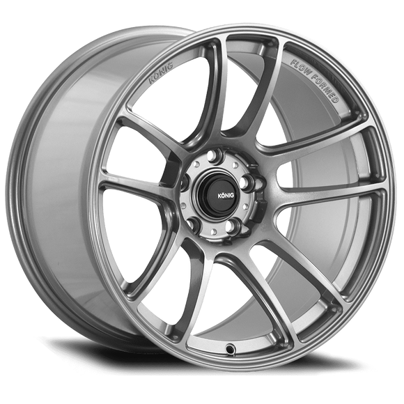 18x10.5 Konig Heliogram Titanium Metallic 5x114.3 5x4.5 ET18 Wheel Rim