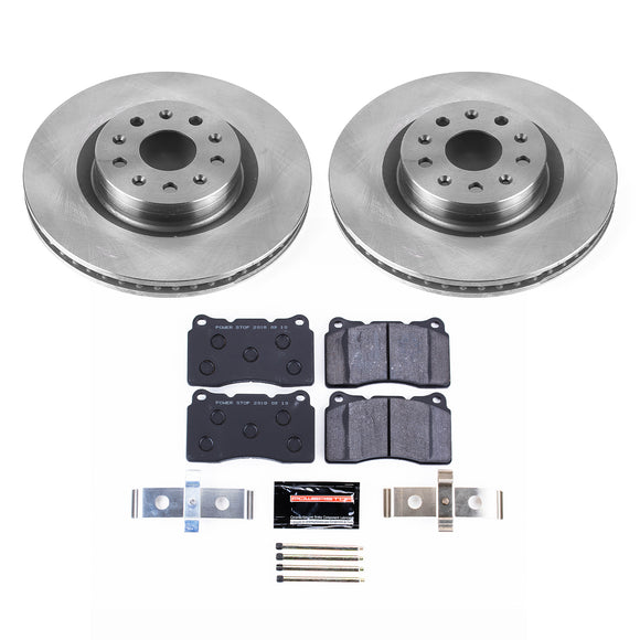 PowerStop Track Day High-Performance Brake Pad and Rotor Kit