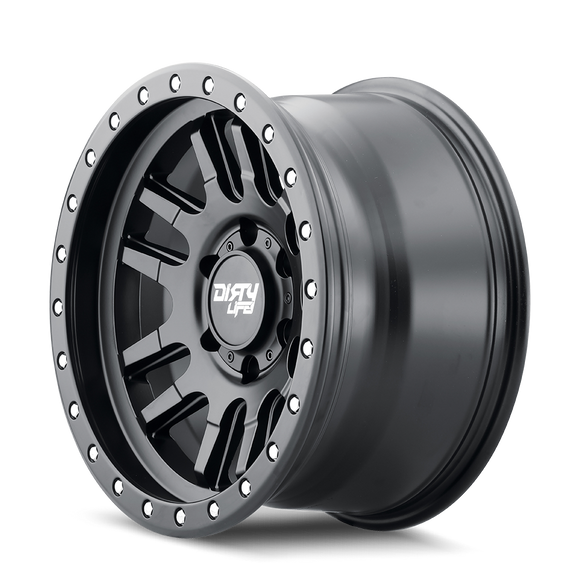 17x9 Dirty Life Canyon Pro Satin Black 6x135 ET0 CB87.1 Wheel Rim
