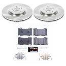 PowerStop Track Day Spec High-Performance Brake Pad and Rotor Kit