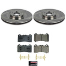 OE Stock Replacement Low-Dust Ceramic Brake Pad and Rotor Kit