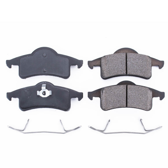 PowerStop Z17 Evolution Ceramic Brake Pads With Hardware