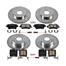 PowerStop Z23 Daily Driver Carbon-Fiber Ceramic Brake Pad and Drilled & Slotted