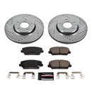 PowerStop Z23 Daily Driver Carbon-Fiber Ceramic Brake Pad and Drilled & Slotted