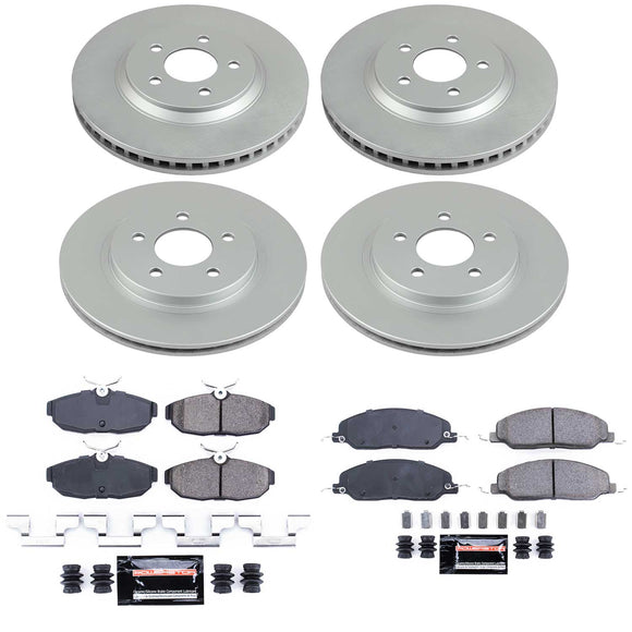 Z23 Daily Driver Premium Carbon-Fiber Ceramic Brake Pad and Fully Coated Rotor K