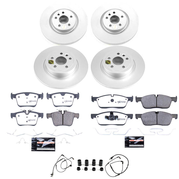 Z36 Truck & Tow Premium Carbon-Fiber Ceramic Brake Pad and Fully Coated Rotor Ki