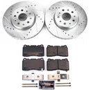 PowerStop Z23 Daily Driver Carbon-Fiber Ceramic Brake Pad and Drilled & Slotted