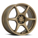 18x10.5 Kansei K11B Tandem Textured Bronze 5x100 ET12 CB73.1 Wheel