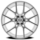 22x10 Select Precision Alloys ALPINE Gloss Silver Brushed 6x135 ET30 CB87.12