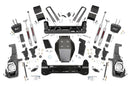 Rough Country 7.5" Lift Kit Torsion Drop For Chevy GMC 2500HD 3500HD 11-19