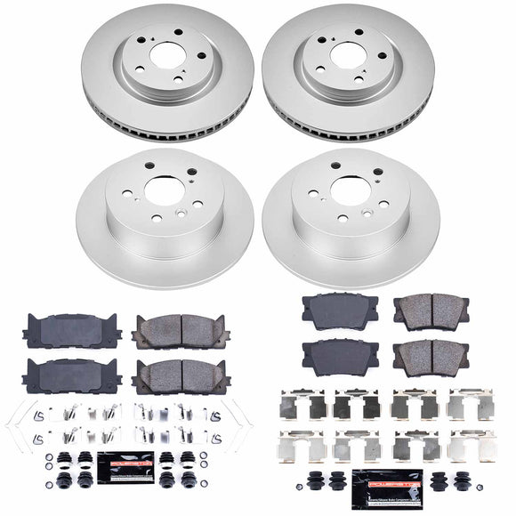 Z23 Daily Driver Premium Carbon-Fiber Ceramic Brake Pad and Fully Coated Rotor K