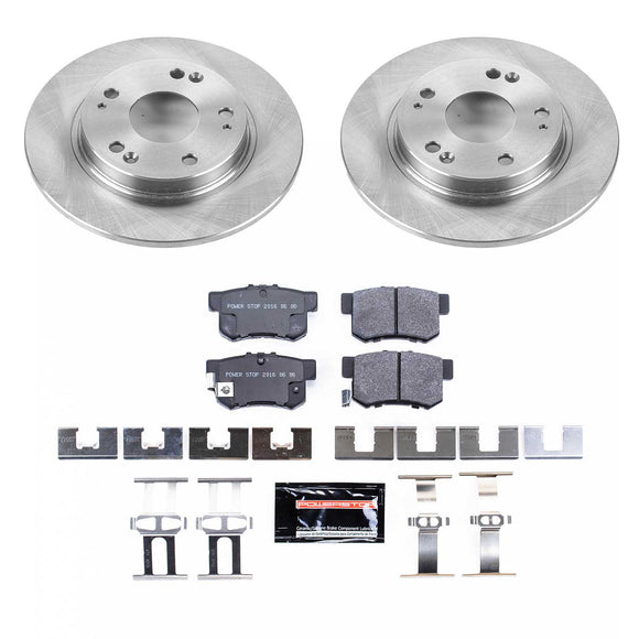 PowerStop Track Day Spec High-Performance Brake Pad and Rotor Kit