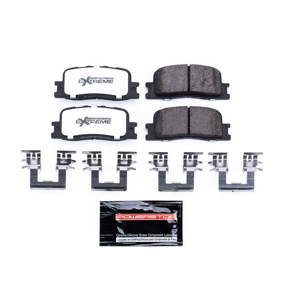 PowerStop Z36 Truck And Tow Carbon-Fiber Ceramic Brake Pads With Hardware