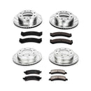 PowerStop Z23 Daily Driver Carbon-Fiber Ceramic Brake Pad and Drilled & Slotted