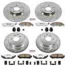 PowerStop Z26 Street Performance Ceramic Brake Pad and Drilled & Slotted Rotor K