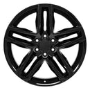 22" Replica CV34B fits Chevrolet Silverado 22 in. x 9 in. Gloss Black